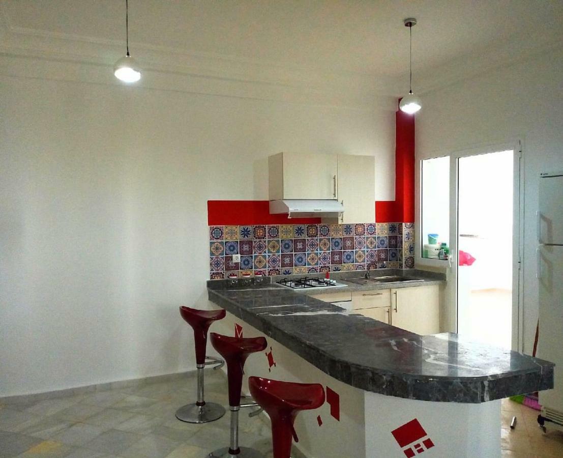 chic appart vue sur piscine Tanger Extérieur photo