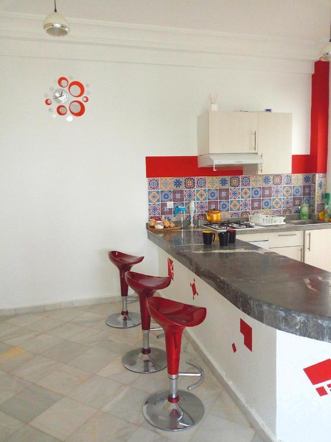 chic appart vue sur piscine Tanger Extérieur photo